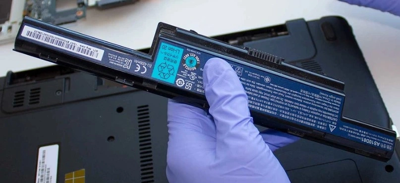 Ремонт батареи ноутбука