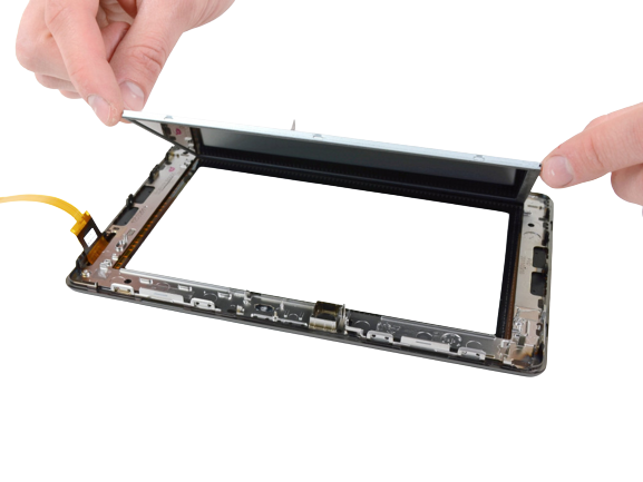 Замена дисплея на планшете 