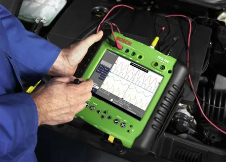 Диагностика датчиков при помощи осциллографа