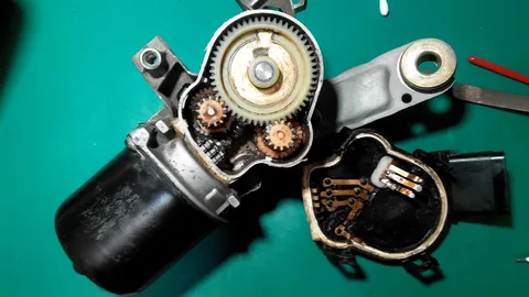 Ремонт привода стеклоочистителя