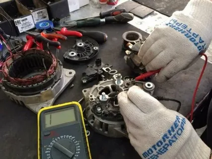 Диагностика и ремонт стартеров, генераторов