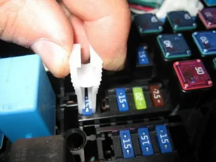Замена предохранителей