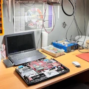 Рабочее место в мастерской «Кампутарная»