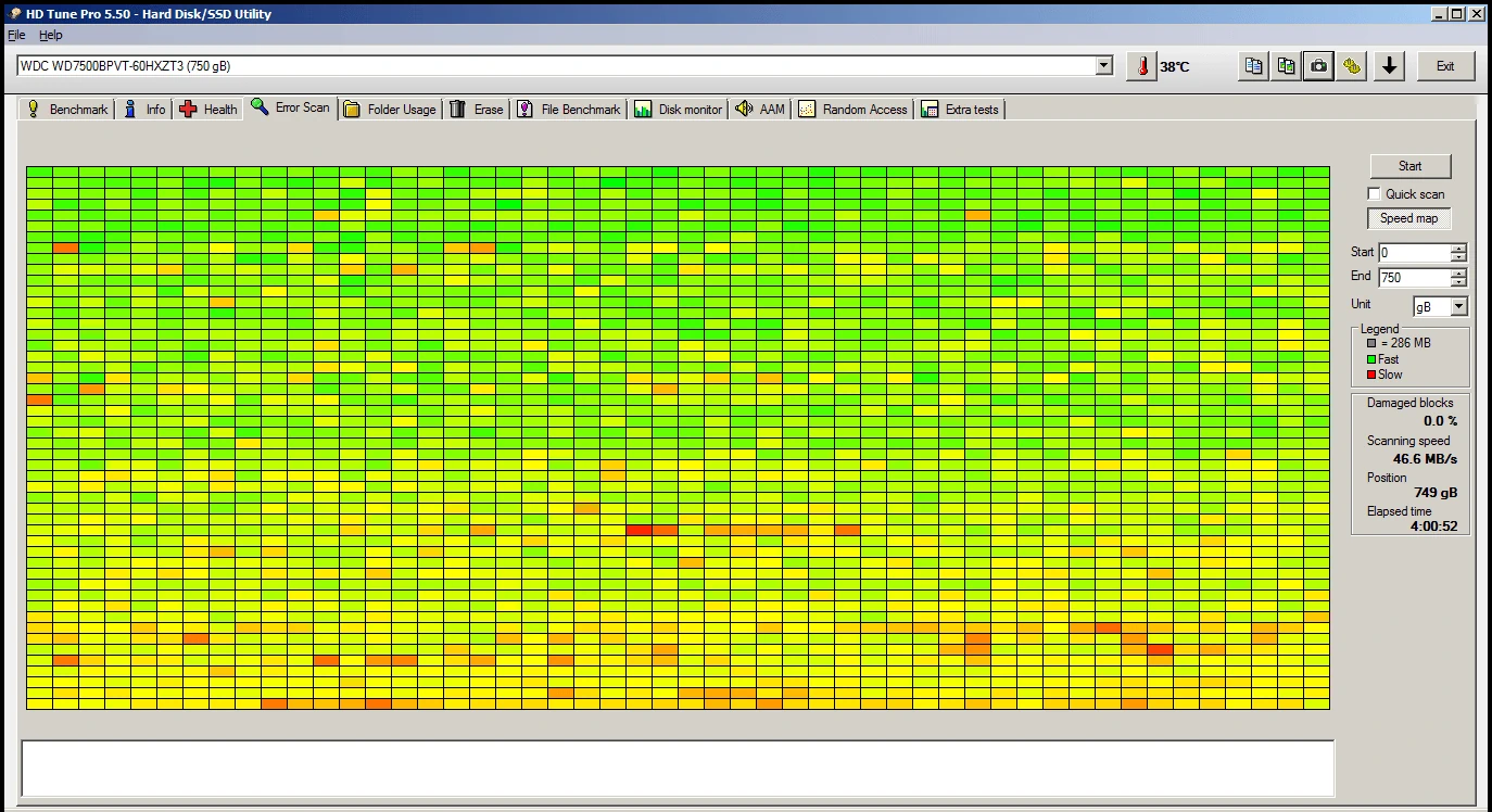 Диагностика неисправностей жесткого диска