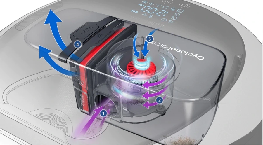 Замена турбины робота-пылесоса